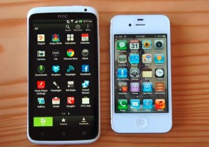 HTC One Vs iPhone