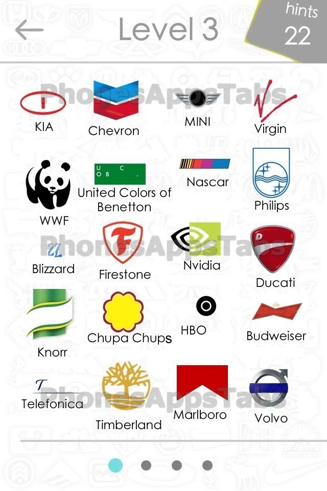 Logo Quiz Game Answers Level 3 Logos Game