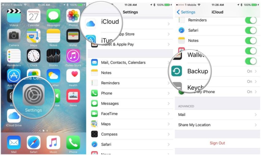 iPhone Backup and Restore Contacts
