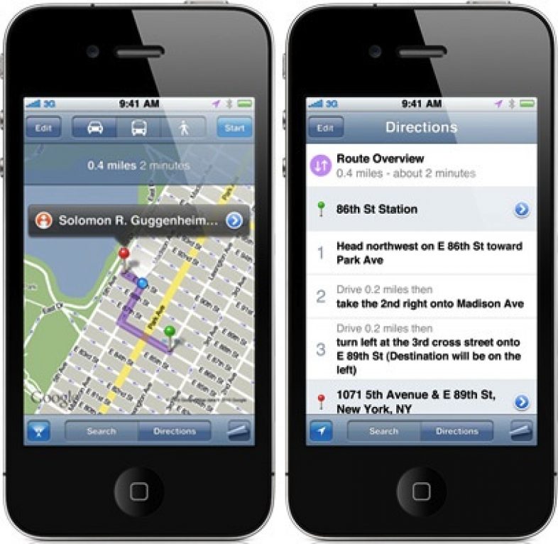 Get Directions with Siri