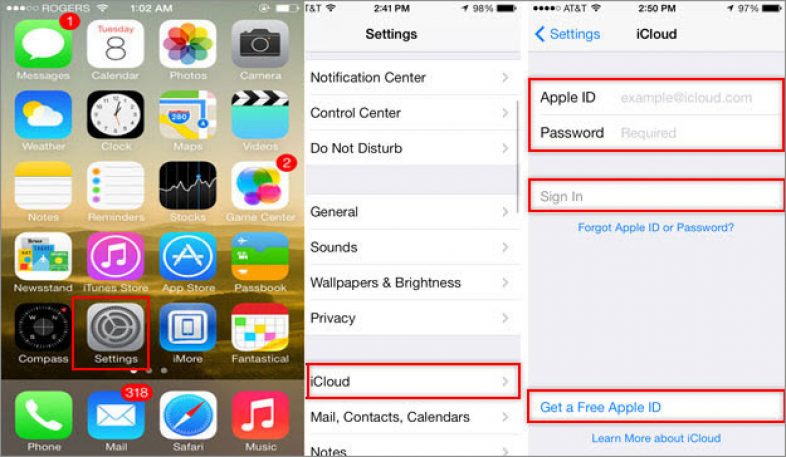 Backup & Restore iPhone Contacts to iCloud
