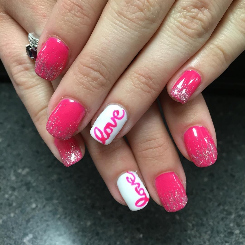 Love Love | Valentine's Day Nail Art Design