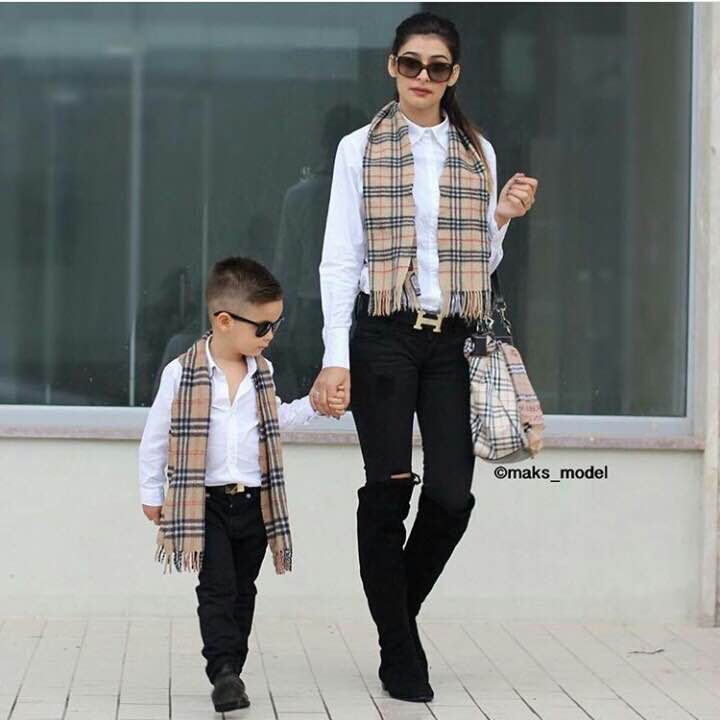 mom and son dress