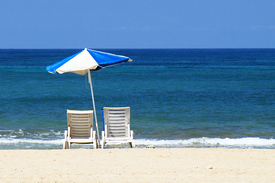 Empty Beach Chairs Via Creative Commons on Google