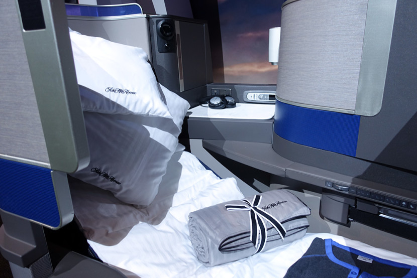 United Arlines New Business Class Seat