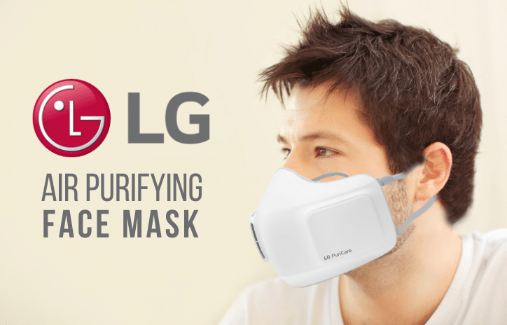 LG’s New Air Purifying Face Mask. Best Mask to Wear for Coronavirus